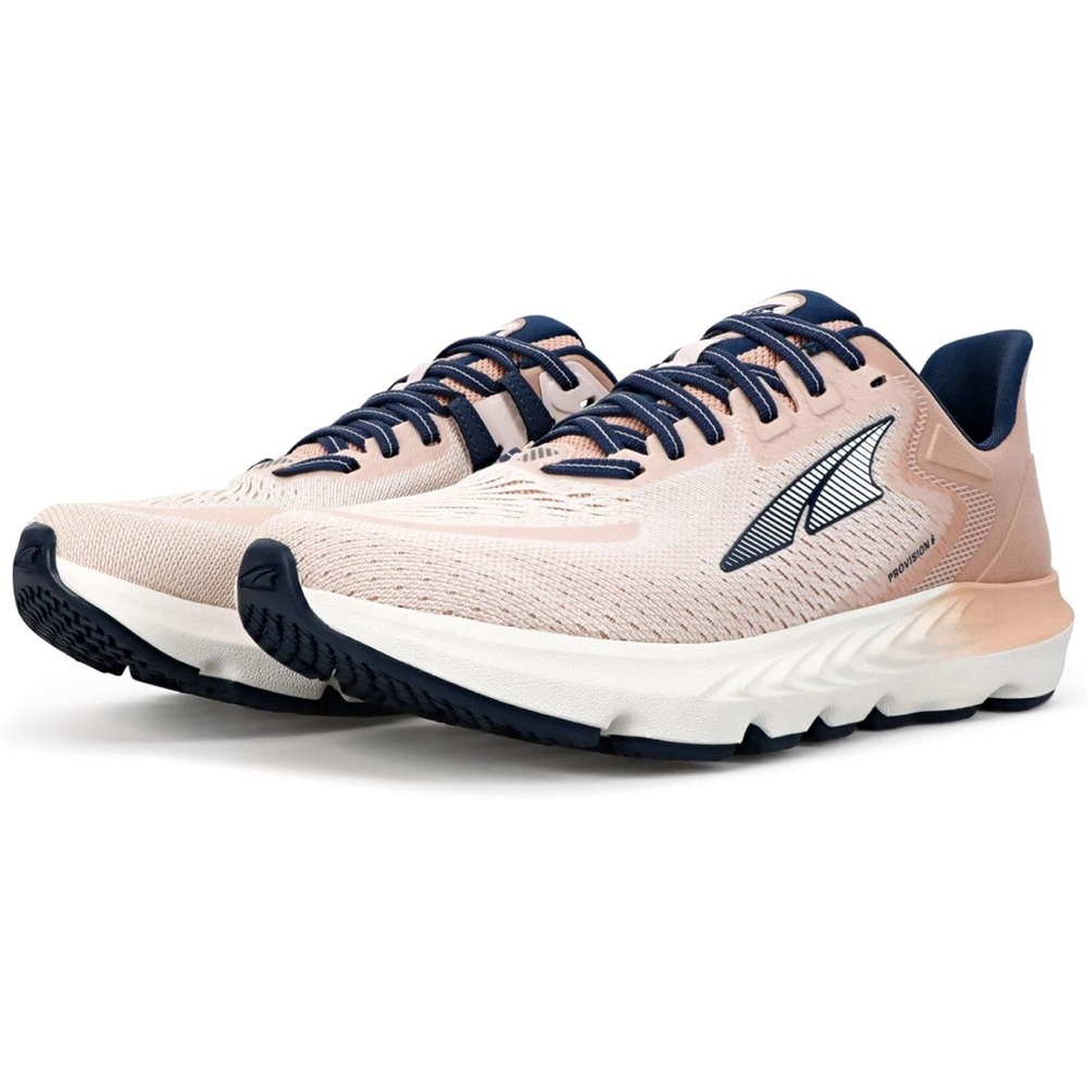 Altra Pink and Blue Sneakers with Wide Toe Box